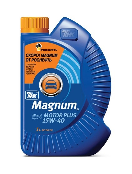 Купить запчасть РОСНЕФТЬ - 40614432 ТНК Magnum Motor Plus 15W-40