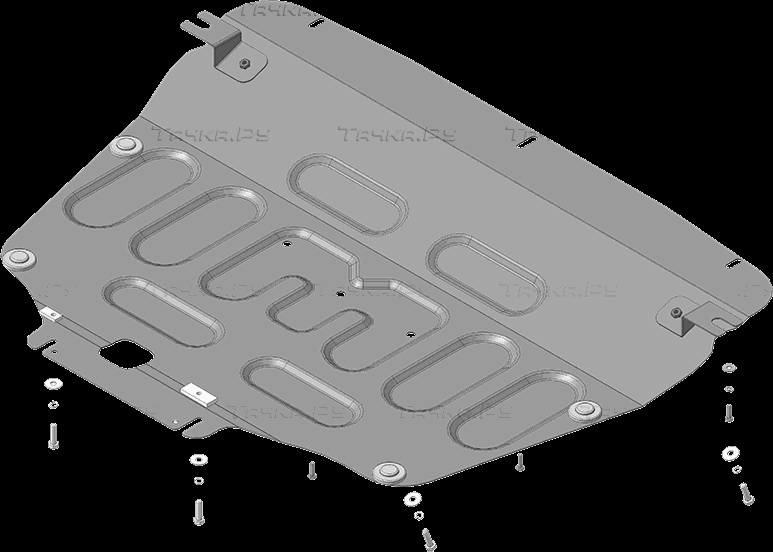 Купить запчасть MOTODOR - 79006 Защита усиленная для двигателя и КПП Omoda C5 2022-2023