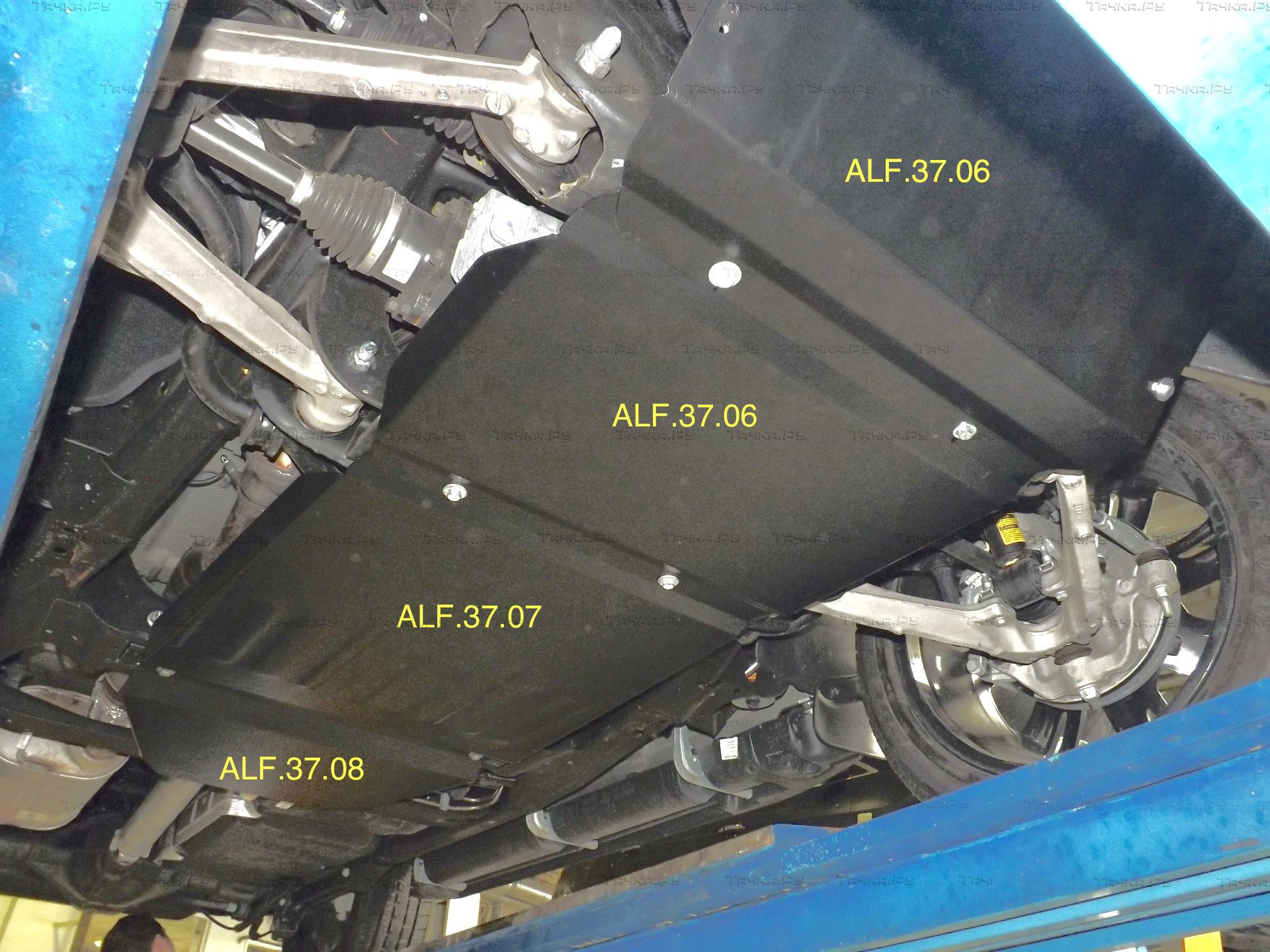 Купить запчасть ALFECO - ALF3707 Защита для КПП Cadillac Escalade IV 2014-2020