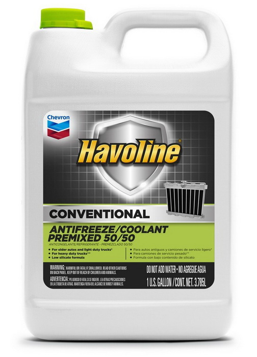 Купить запчасть CHEVRON - 226821486 CHEVRON HAVOLINE CONVENTIONAL ANTI-FREEZE/COOLANT PREMIXED 50/50