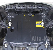Купить MOTODOR - 02548 Защита для картера, КПП Toyota IQ 2009-2023