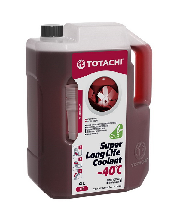 Купить запчасть TOTACHI - 4589904520716 TOTACHI SUPER LONG LIFE COOLANT RED -40 C