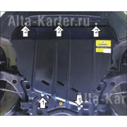 Купить MOTODOR - 02614 Защита для картера, КПП Volvo C30 2006-2013