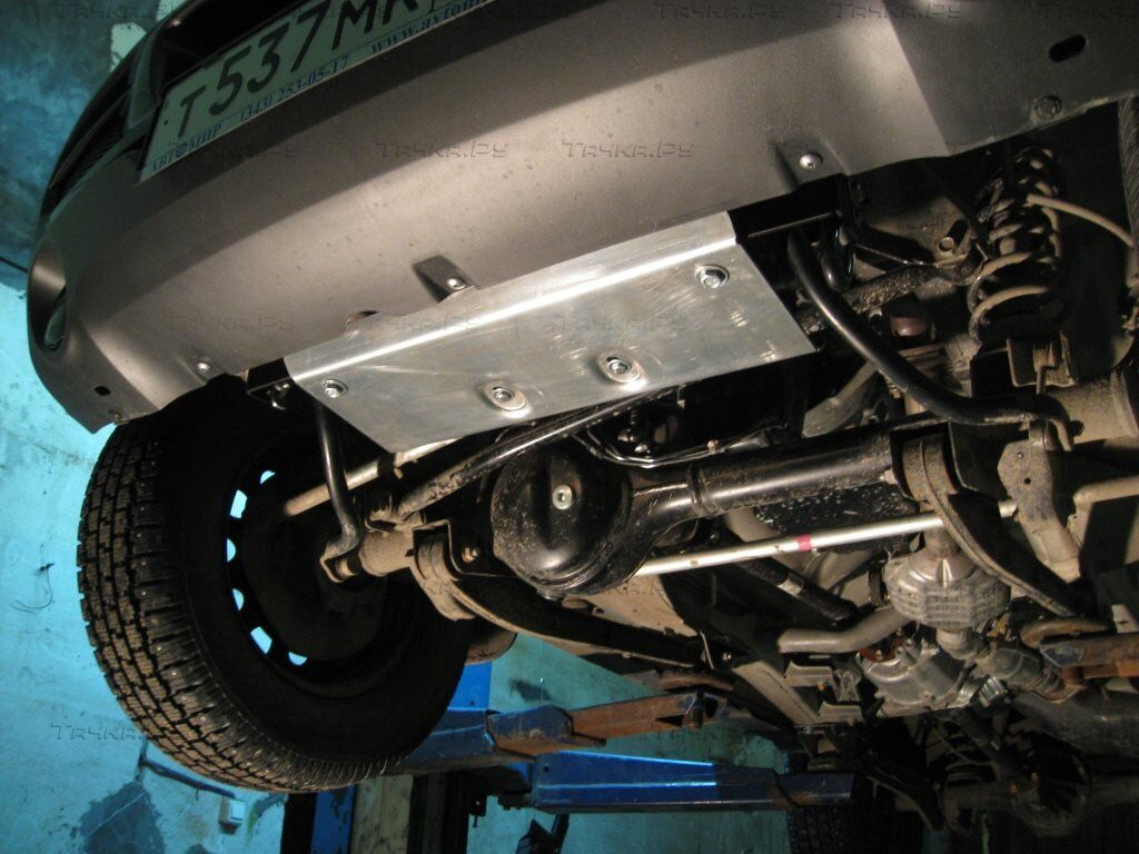 Купить запчасть ALFECO - ALF2322AL Защита алюминиевая для рулевых тяг Suzuki Jimny (JB33,JB43) 1998-2018