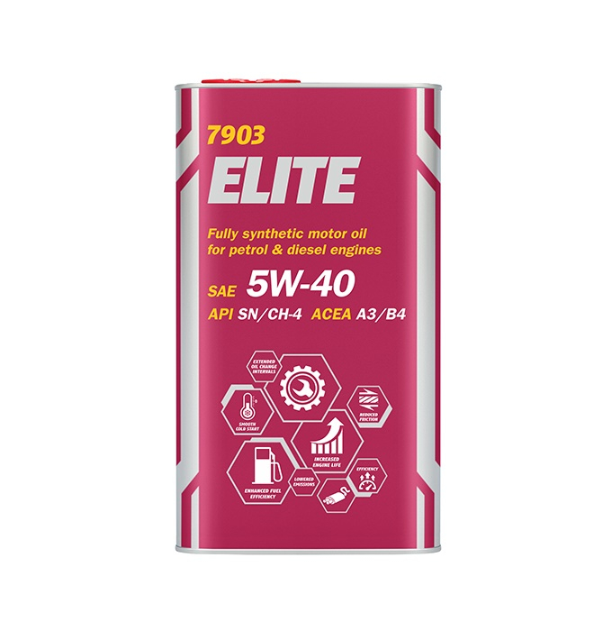 Купить запчасть MANNOL - MN79034ME ELITE 5W-40 (metal)
