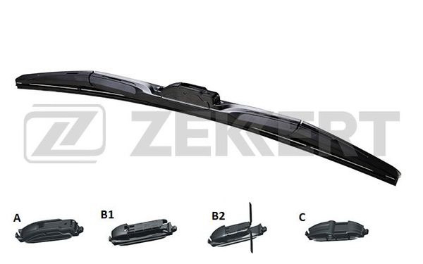 Купить запчасть ZEKKERT - HW4801 Щетка стеклоочистителя гибридная