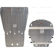 Купить ALFECO ALF120506AL Защита алюминиевая для картера, радиатора и КПП Toyota Land Cruiser 200 2007-2015