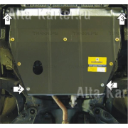 Купить MOTODOR - 01022 Защита для картера, КПП Kia Cerato I 2004-2009