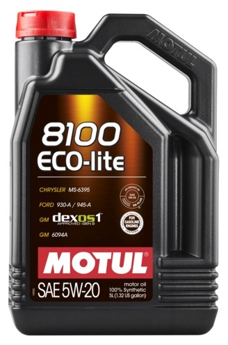 Купить запчасть MOTUL - 109104 8100 ECO-LITE 5W-20 SN PLUS