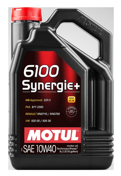 Купить запчасть MOTUL - 10W406100SYNERGIE4L 6100 SYNERGIE + 10W-40