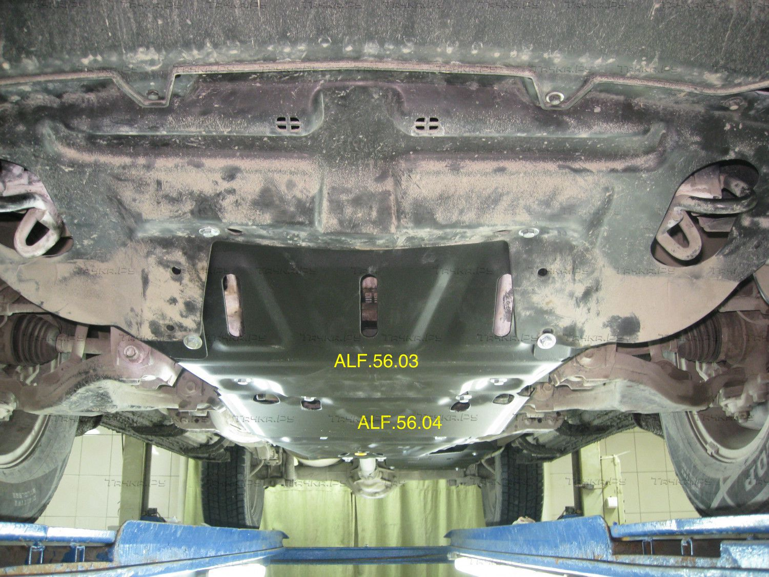 Купить запчасть ALFECO - ALF5603 Защита для радиатора JAC T6 2018-2023