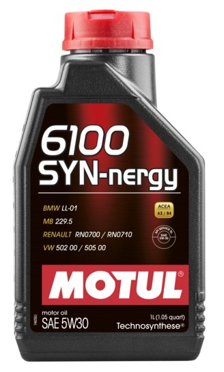 Купить запчасть MOTUL - 5W306100SYNNERGY1L 6100 SYN-NERGY 5W-30