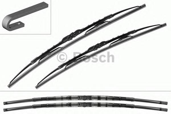 Купить запчасть BOSCH - 3397118408 Щетки стеклоочистителя каркасные