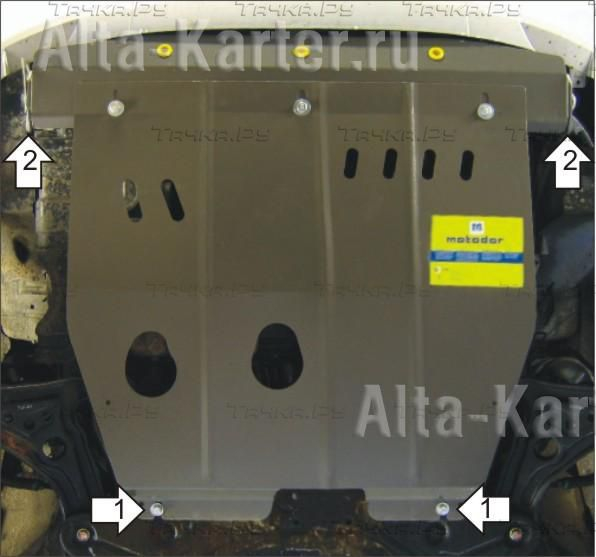 Купить запчасть MOTODOR - 03007 Защита для картера, КПП Chevrolet Aveo I 2003-2008