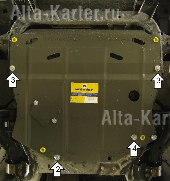 Купить запчасть MOTODOR - 04401 Защита для картера Saturn VUE I 2001-2006
