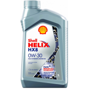 Купить SHELL - 550050027 Helix HX8 Synthetic 0W-30