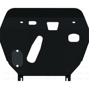 Купить ALFECO - ALF2434 Защита для картера и КПП Toyota Corolla E140, E150 2006-2013