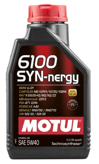 Купить запчасть MOTUL - 5W406100SYNNERGY1L 6100 SYN-NERGY 5W-40