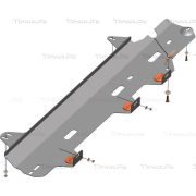 Купить ALFECO ALF2821AL4 Защита алюминиевая для топливопровода Lada Largus 2012-2023