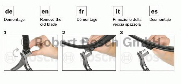 Купить запчасть BOSCH - 3397007348 Щетки стеклоочистителя бескаркасные