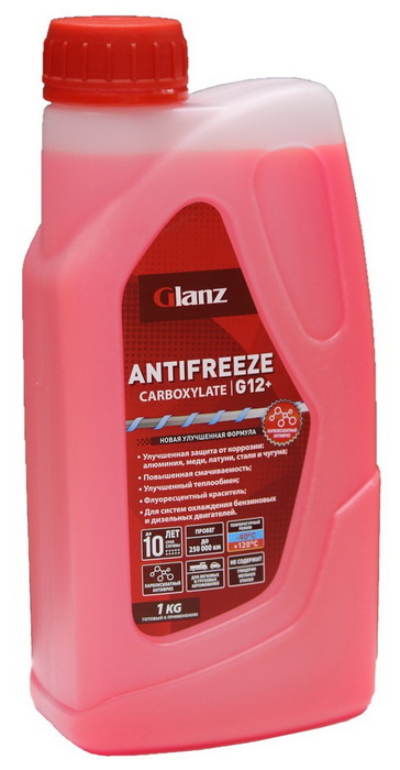 Купить запчасть GLANZ - GL011 GLANZ G-12+ Антифриз