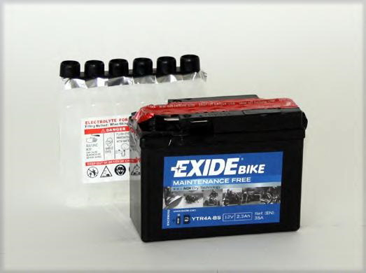 Купить запчасть EXIDE - ETR4ABS Аккумулятор