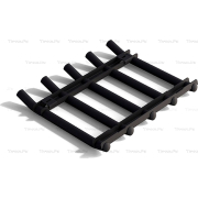 Купить АвтоБРОНЯ 222063181 Защита для рулевых тяг (из трубы) УАЗ Буханка 3962 1965-2023