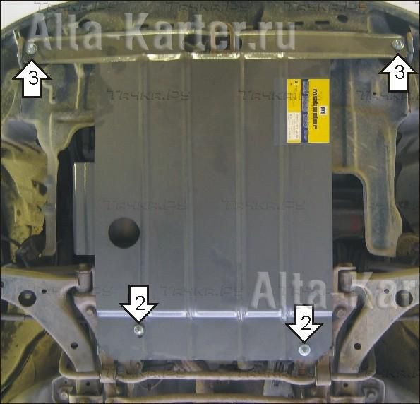 Купить запчасть MOTODOR - 02510 Защита для картера, КПП Toyota Sprinter E110 Carib 1998-2002
