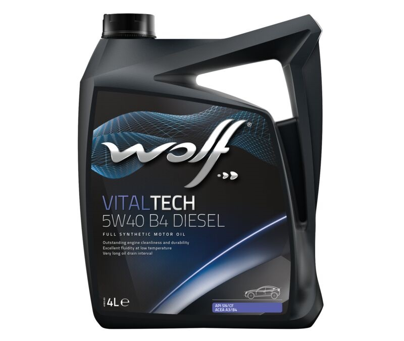 Купить запчасть WOLF - 8334009 VITALTECH 5W-40 B4 DIESEL