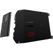 Купить АвтоБРОНЯ 111032041 Защита для картера и КПП Toyota Harrier 1997-2003