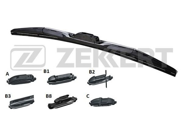 Купить запчасть ZEKKERT - HW6501 Щетка стеклоочистителя гибридная