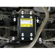 Купить MOTODOR - 02237 Защита для заднего дифференциала Subaru Forester V 2018-2023