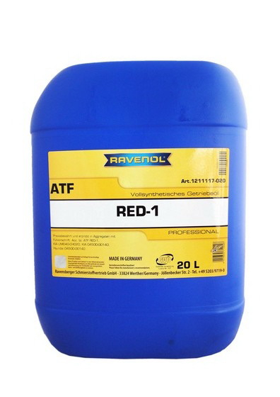 Купить запчасть RAVENOL - 4014835719026 RAVENOL ATF RED-1