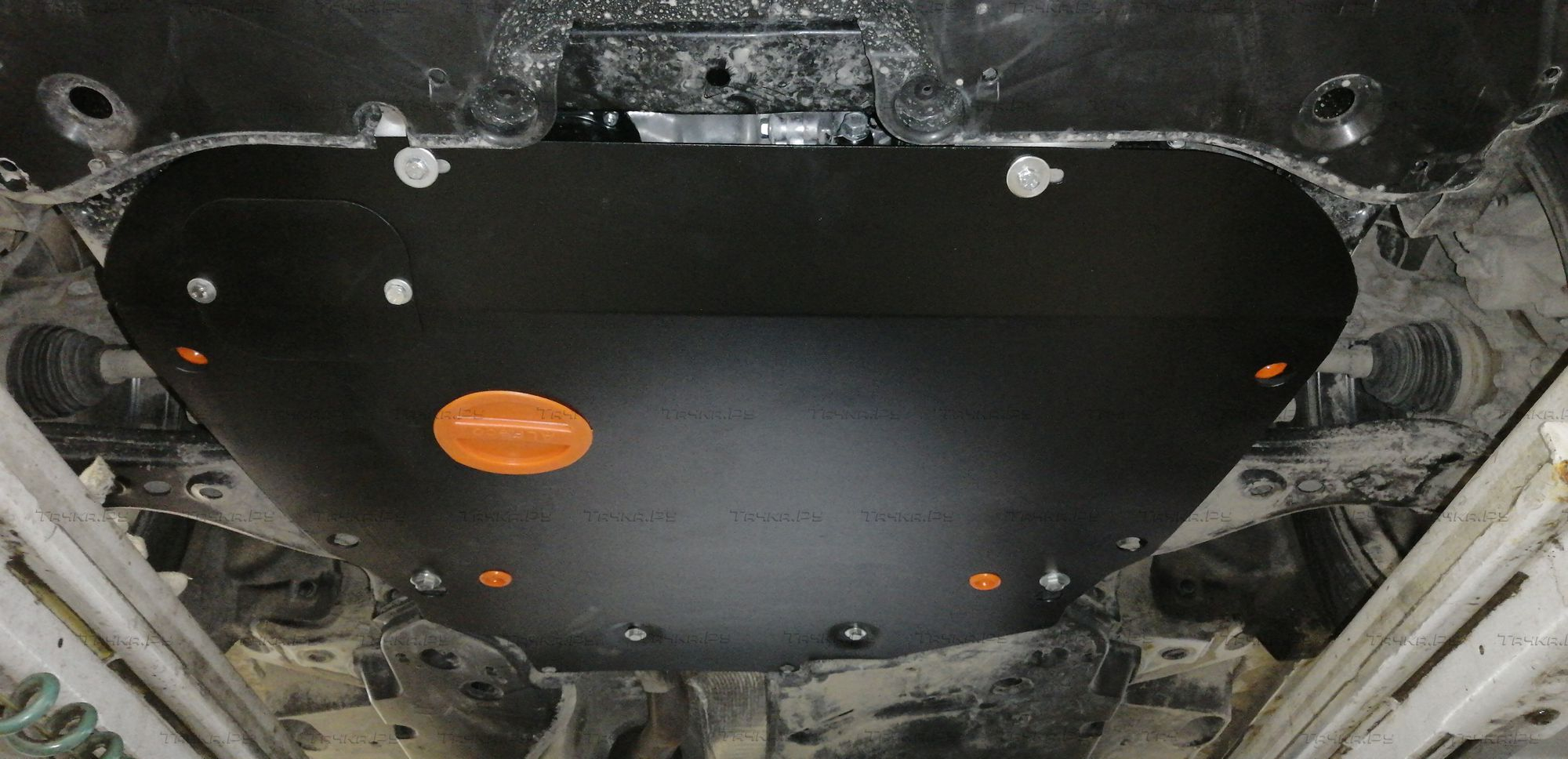 Купить запчасть ALFECO - ALF24117 Защита для картера и КПП Toyota RAV4 V 2019-2023