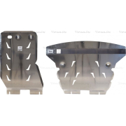 Купить АВС-Дизайн 3405ABC Защита алюминиевая для картера и КПП BMW X1 E84 задний привод 2011-2015