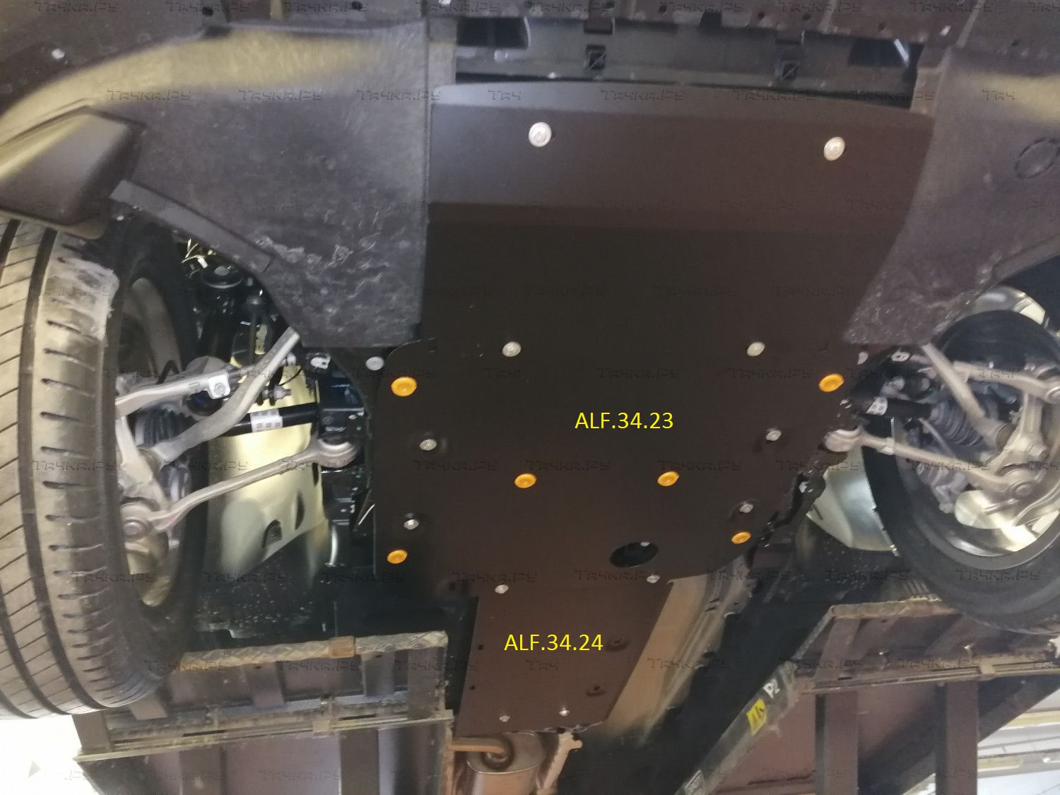 Купить запчасть ALFECO - ALF3423 Защита для картера и радиатора BMW X4 G02 2018-2023