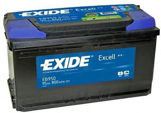 Купить запчасть EXIDE - EB950 Аккумулятор