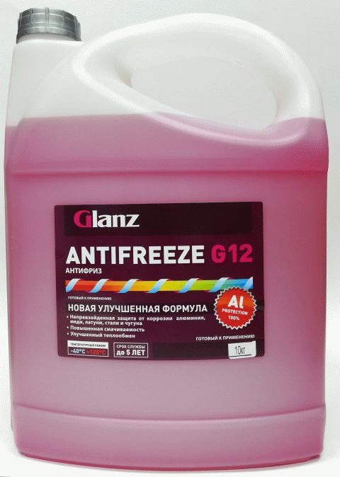 Купить запчасть GLANZ - GL010 GLANZ G-12 Антифриз