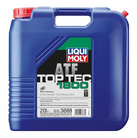 Купить запчасть LIQUI MOLY - 3688 LIQUI MOLY Top Tec ATF 1800
