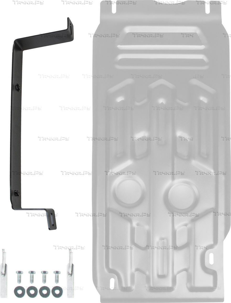 Купить запчасть RIVAL - 33305051 Защита алюминиевая для КПП и РК BMW X6 I E71 2008-2014