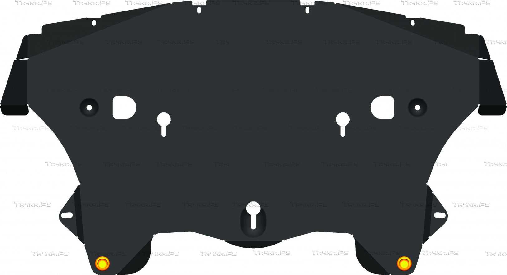 Купить запчасть ALFECO - ALF3410 Защита для радиатора BMW Х5 E70 2006-2013