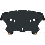 Купить ALFECO ALF3410 Защита для радиатора BMW Х5 E70 2006-2013