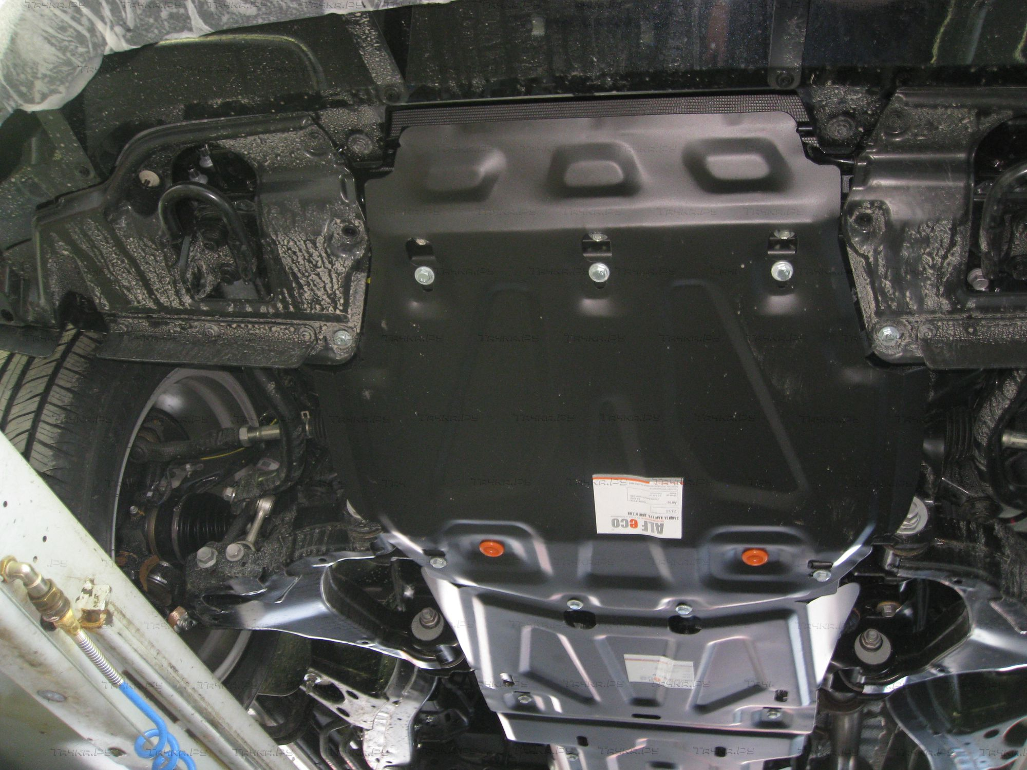 Купить запчасть ALFECO - ALF24959697ST Защита для радиатора, картера и КПП Toyota Land Cruiser 200 2015-2021