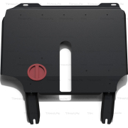 Купить АвтоБРОНЯ 111009091 Защита для картера и КПП Chery Very A13 2011-2014