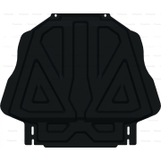 Купить ALFECO - ALF1406ST Защита для КПП Mitsubishi Pajero IV 2006-2023