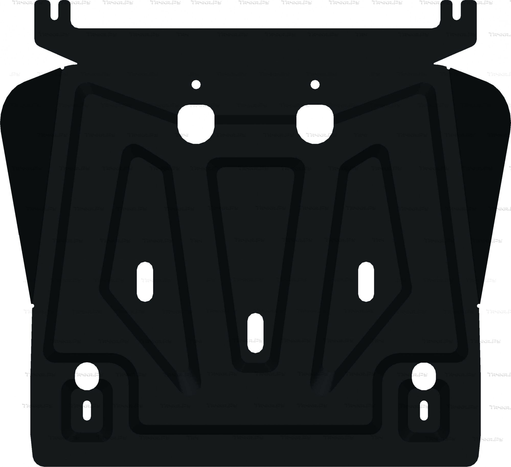 Купить запчасть ALFECO - ALF2496 Защита для картера Toyota Land Cruiser 200 2015-2021