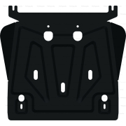 Купить ALFECO - ALF2496 Защита для картера Toyota Land Cruiser 200 2015-2021