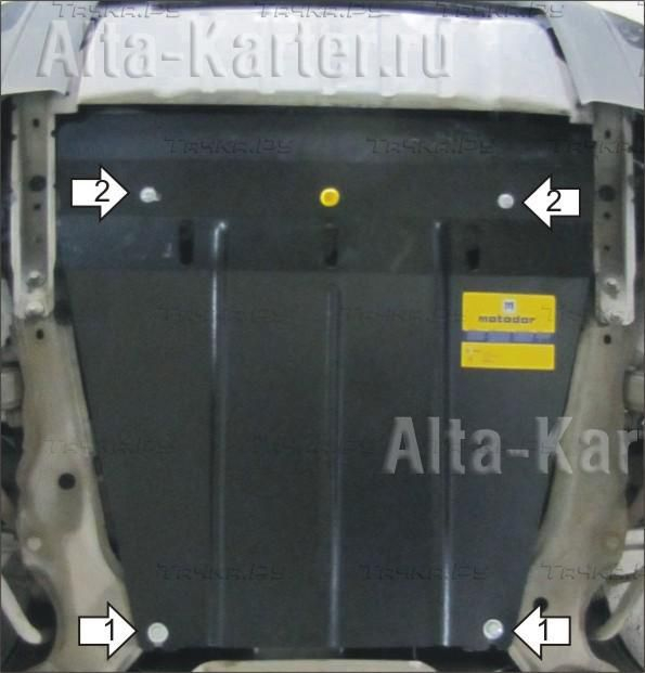 Купить запчасть MOTODOR - 02619 Защита для картера, КПП Volvo XC90 I 2002-2014