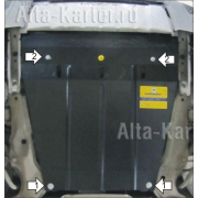 Купить MOTODOR - 02619 Защита для картера, КПП Volvo XC90 I 2002-2014