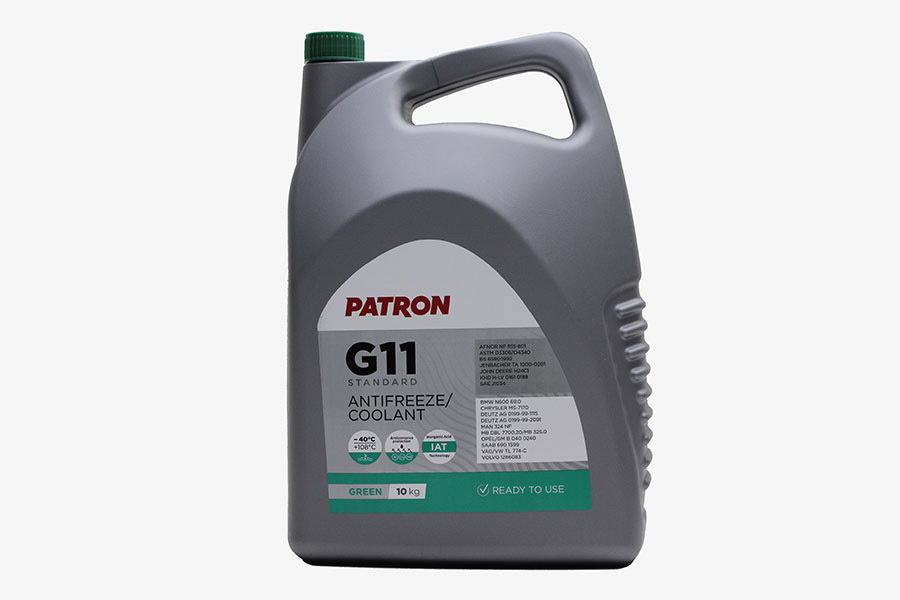 Купить запчасть PATRON - PCF4010 PATRON ANTIFREEZE GREEN G11 STANADARD
